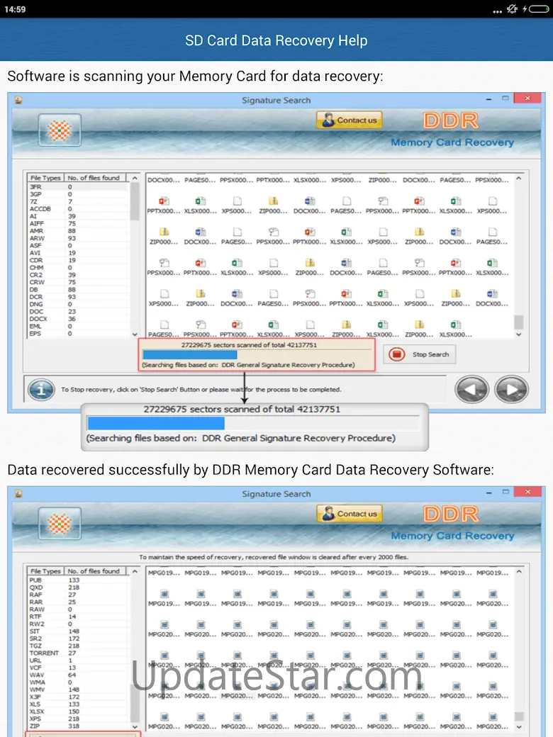 SD Card Data Recovery Help 3.6