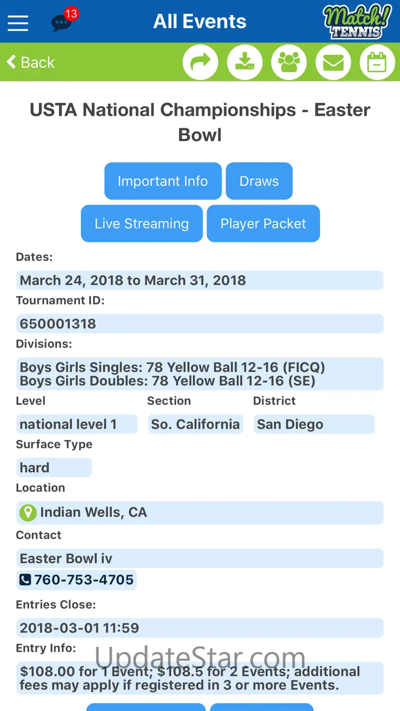 Match! Tennis App 4.0.0