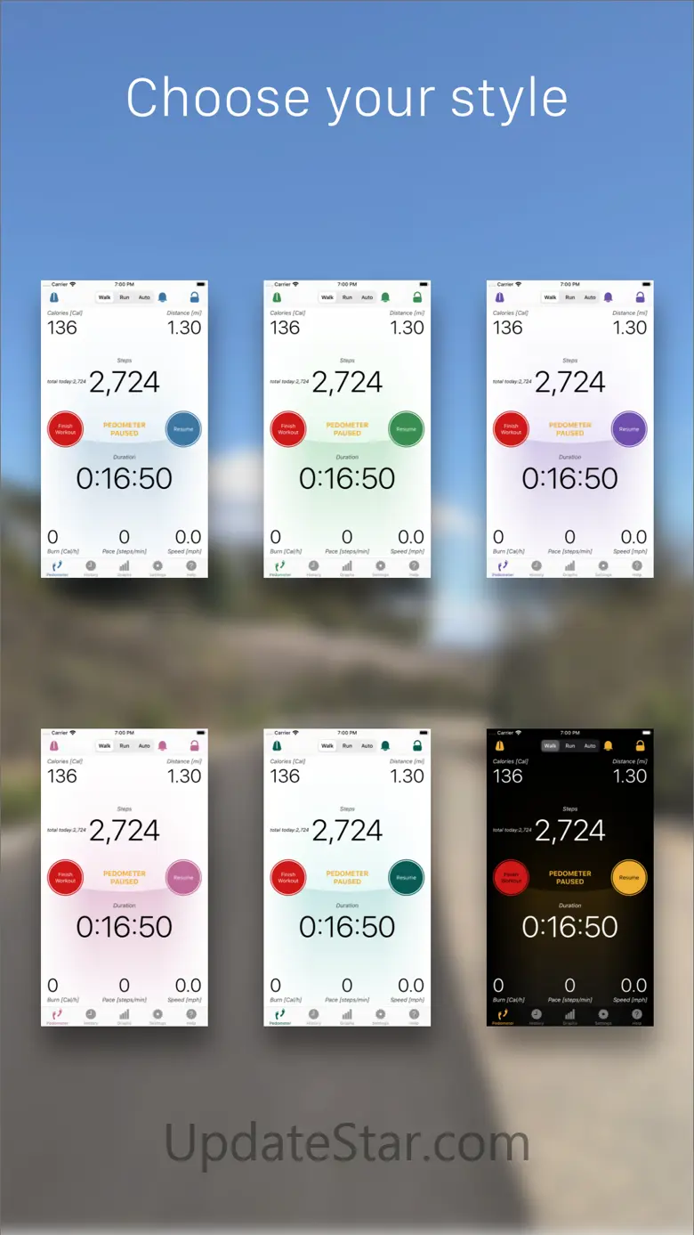 Footsteps Pedometer Lite 12.1