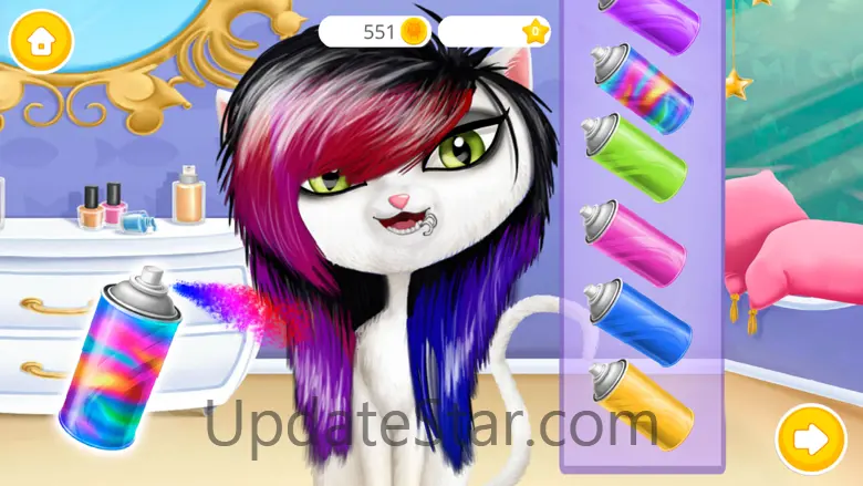 Cat Hair Salon Birthday Party 8.0.80036