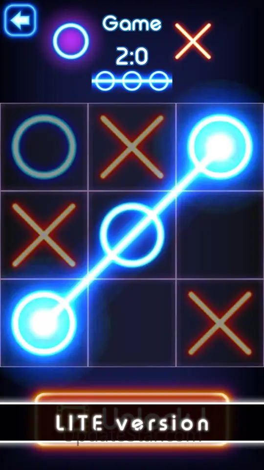 Tic Tac Toe Glow - Puzzle Game 8.5.0