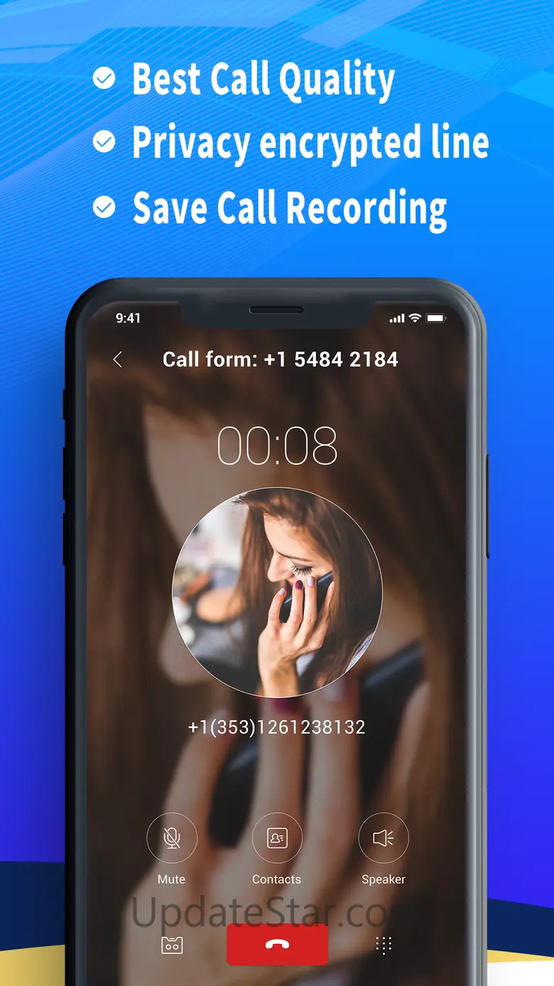 CallsUp - 2nd Phone Number&sms 1.0.17