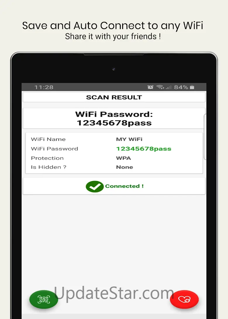 WiFi QrCode Password scanner 1.6