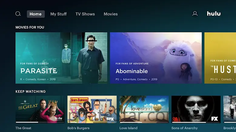 Hulu for Android TV F785E9F5P3.9.232