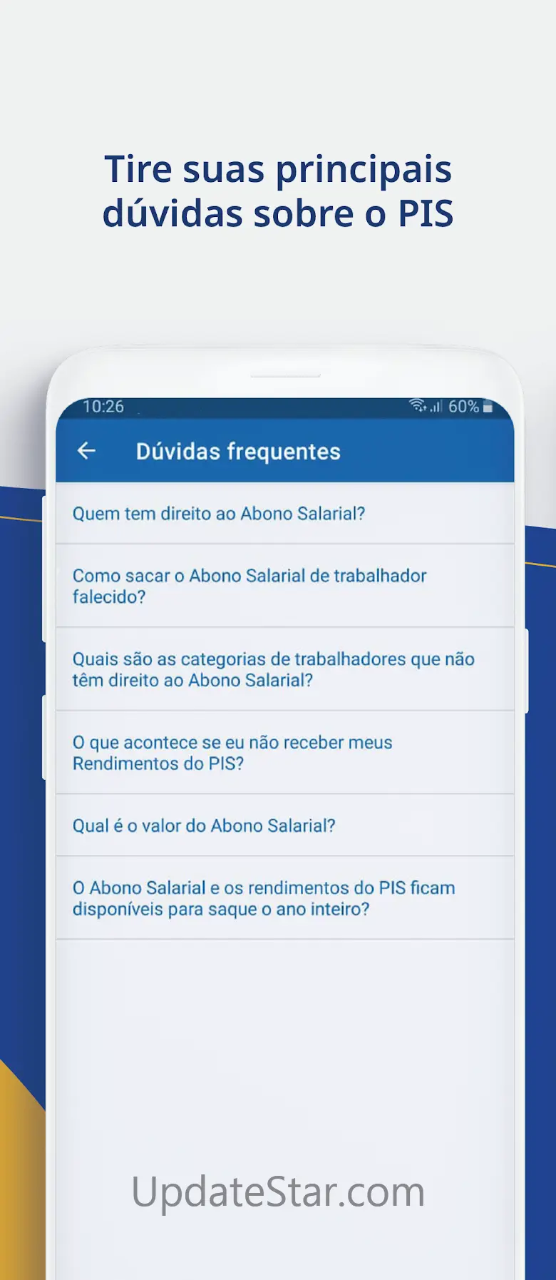 mPIS - saque, abono, datas PIS 2.7.2
