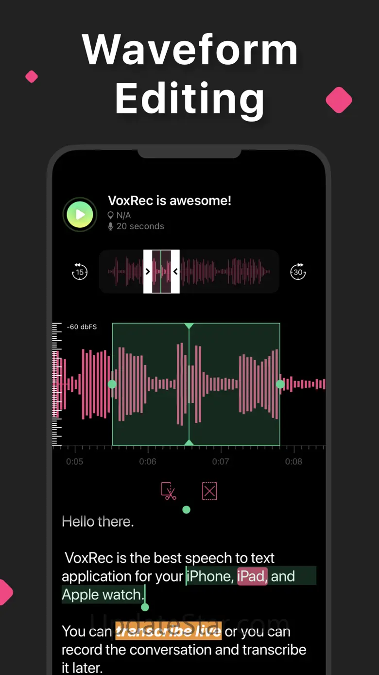 Voice to Text Dictation VoxRec 1.5.2