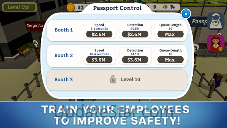 Idle Customs: Protect Airport 1.01.190