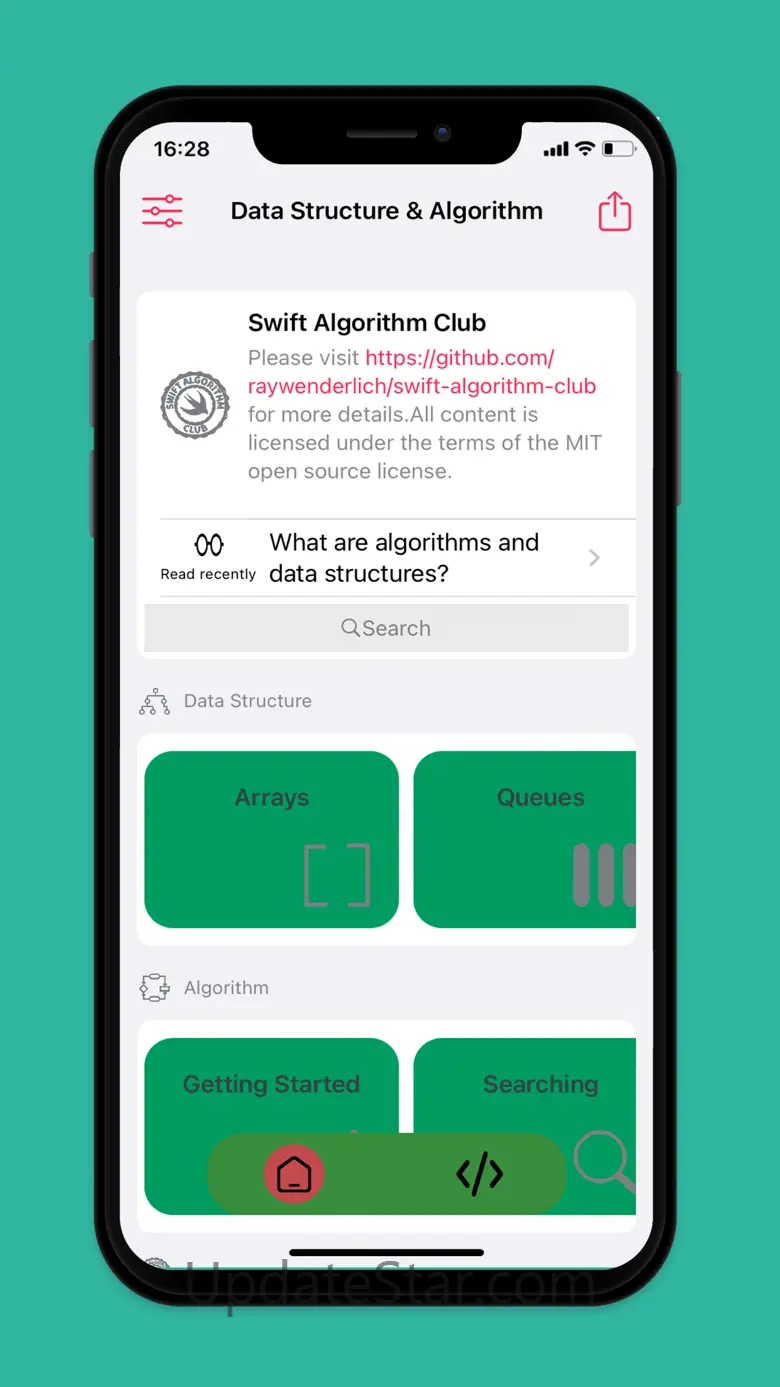 Leaflet for Algorithm 1.6.4