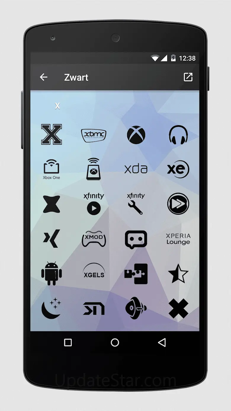 Zwart - Black Icon Pack 25.0.4