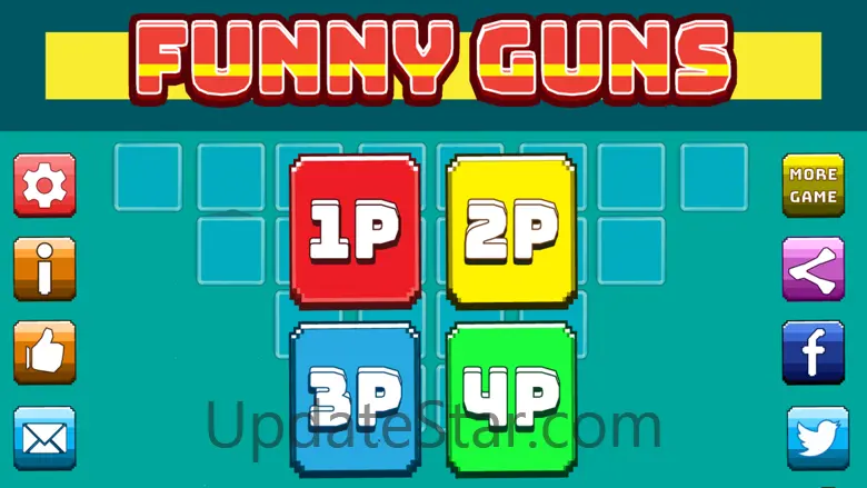 Funny Guns - 2, 3, 4 Player Shooting Games Free 1.0