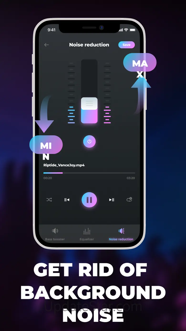 Bass booster • Volume boost 1.2