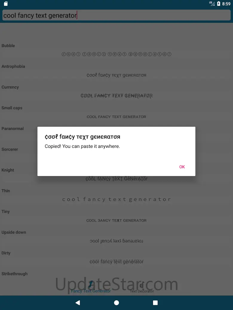 Cool Fonts - Font Generator 1.8.2