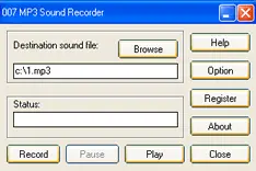 007 MP3 Sound Recorder 2.88