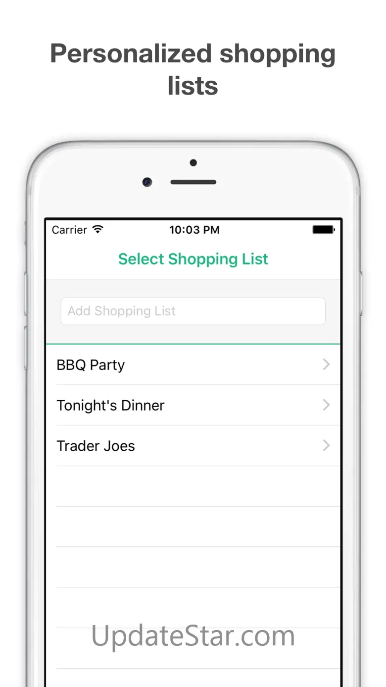 Shopping List : Grocery List 1.5.1