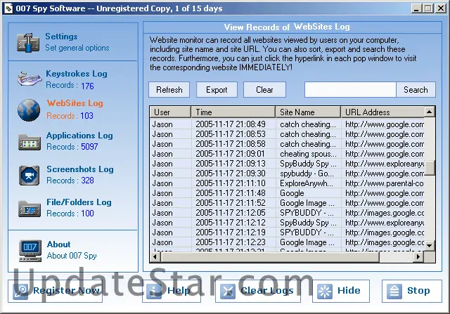 007 Spy Software 3.873