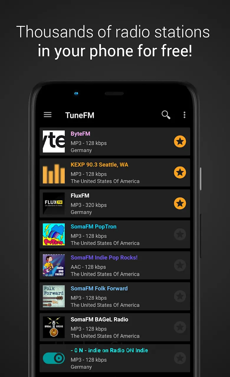 Internet Radio Player - TuneFm 1.10.37