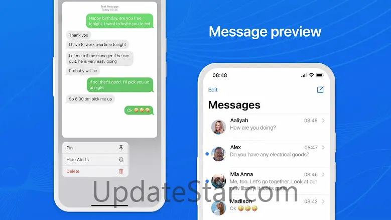 Messages Phone 15 - OS 17 Msg 1.5.7