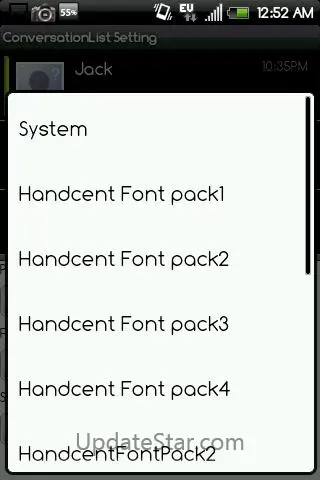 Handcent Font Pack1 1.1