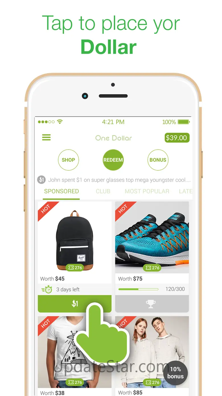One Dollar - Tap to win 1.5.2