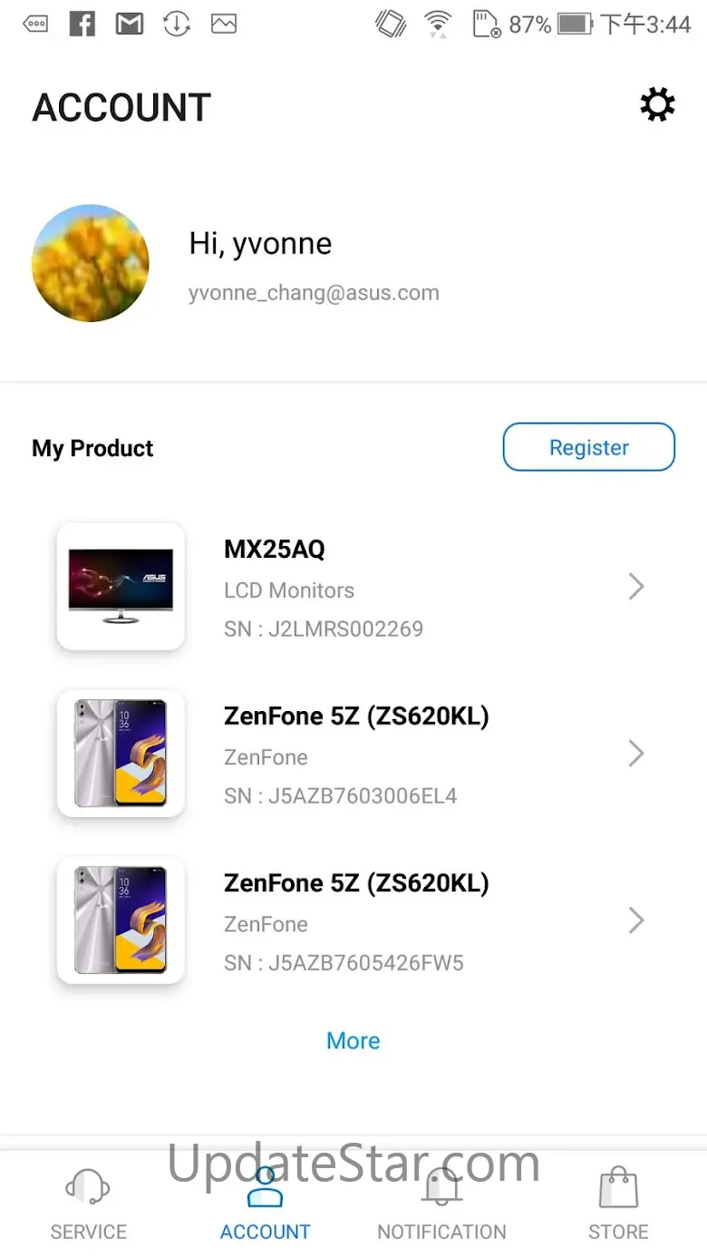 MyASUS - Service Center 4.6.43