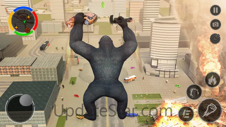 Angry Giant Gorilla City Smash 1.2