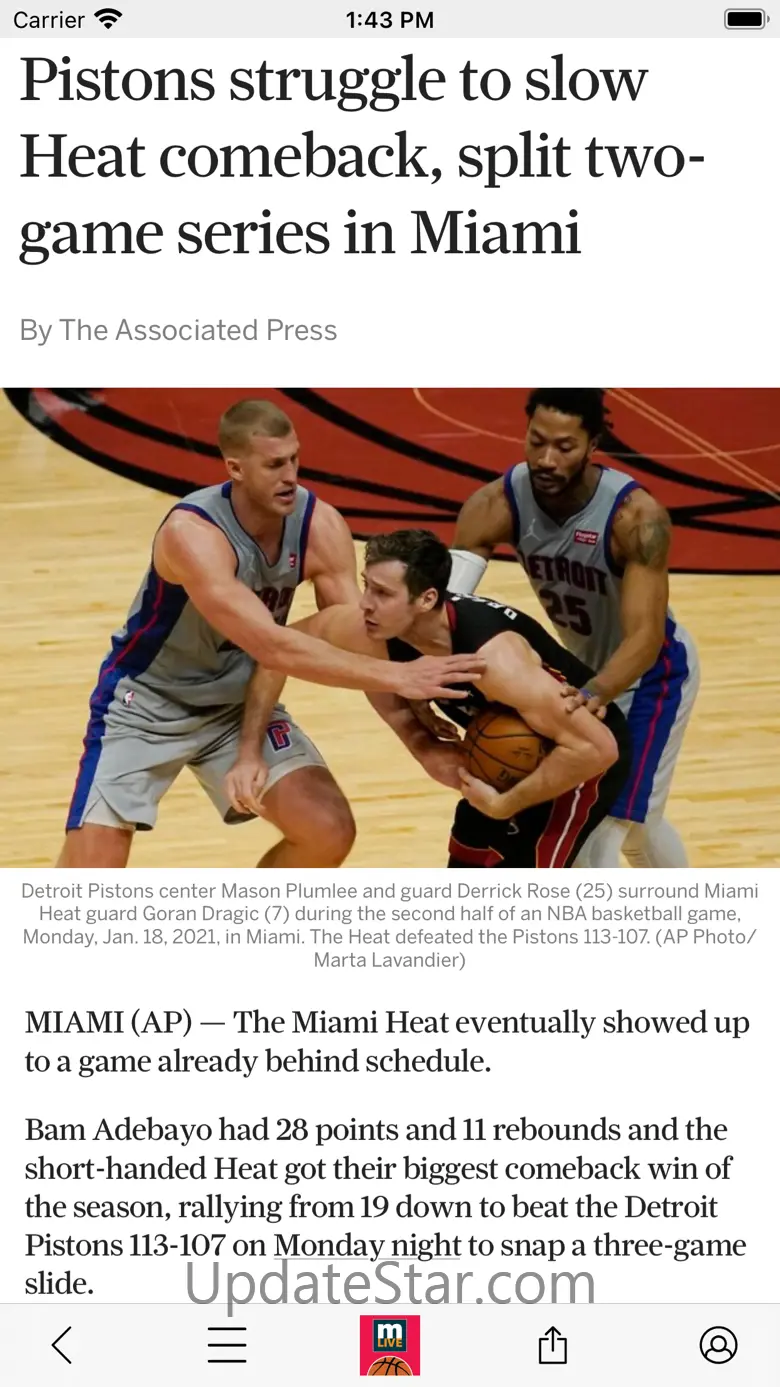 MLive: Detroit Pistons News 4.4.13