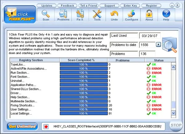 1 Click Fixer PLUS 2007 4.1