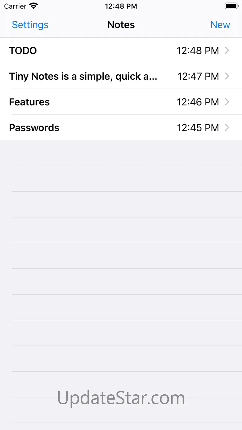 Tiny Notes 1.4.8
