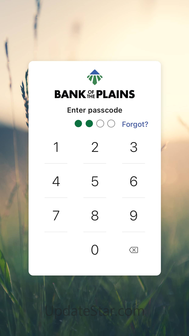 Bank of the Plains 3.13.1