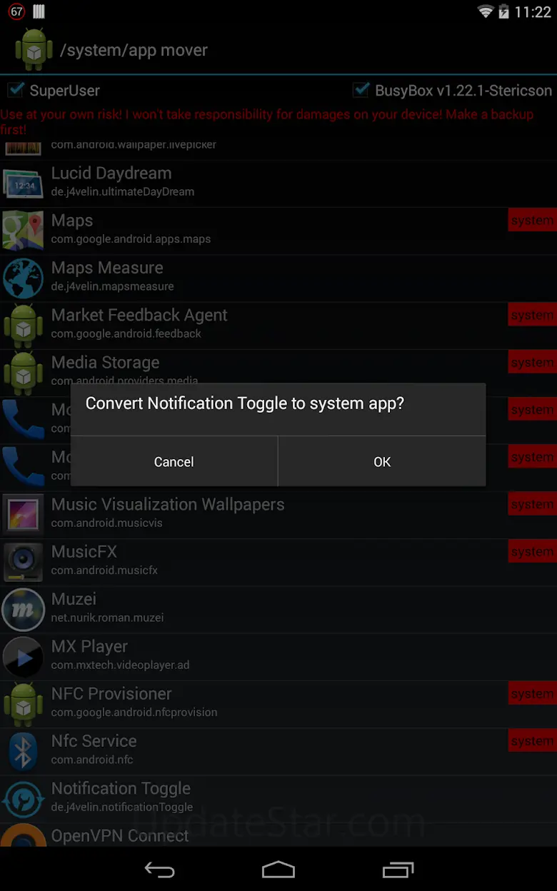 /system/app mover ★ ROOT ★ 1.7.3