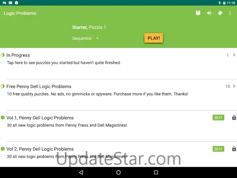 HARD Penny Dell Logic Problems 3.7.1
