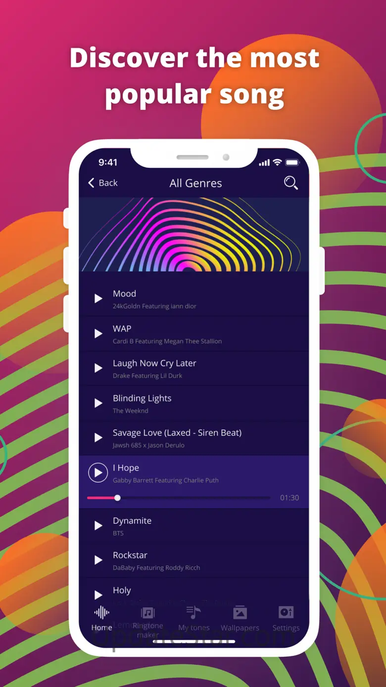 Ringtones Plus for iPhone 2.4
