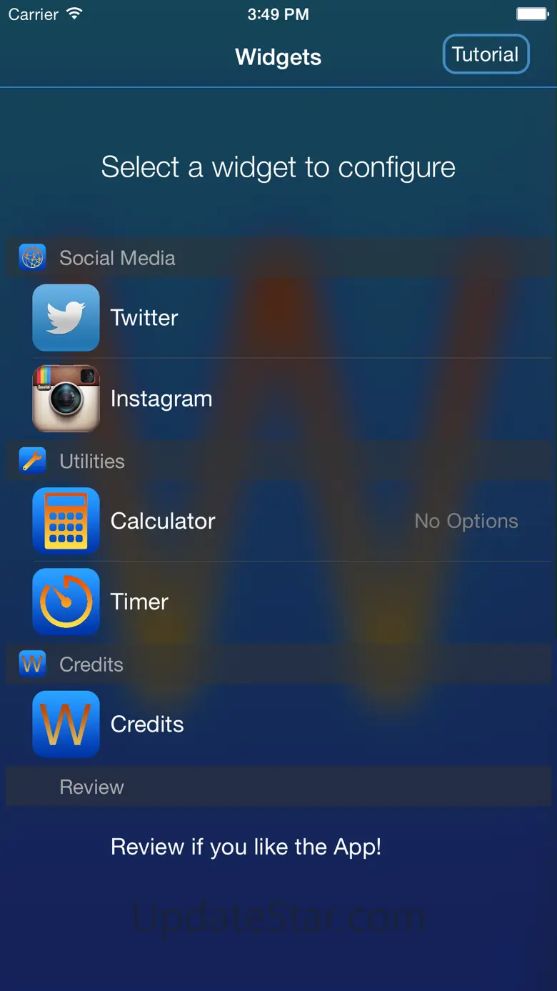 Widgets. 1.2
