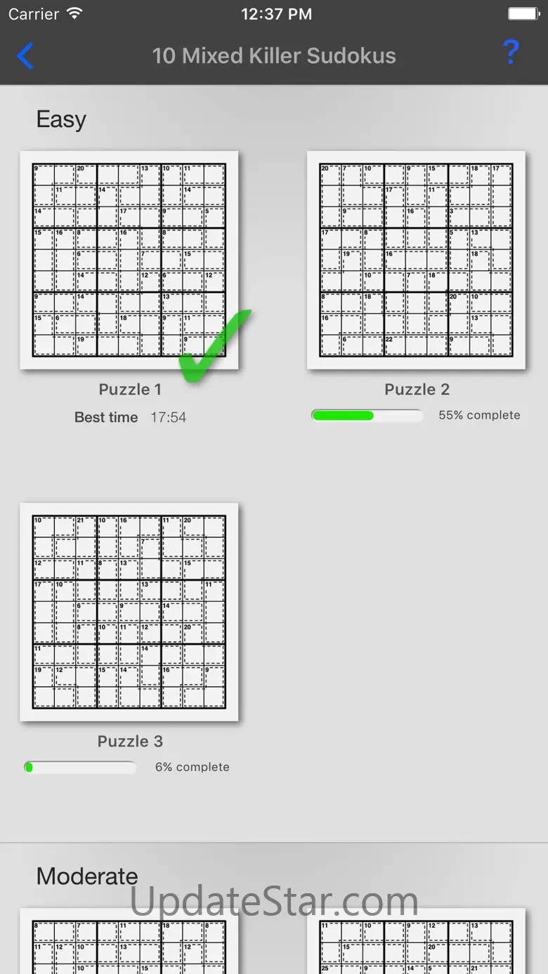 Killer Sudoku + 1.5.3