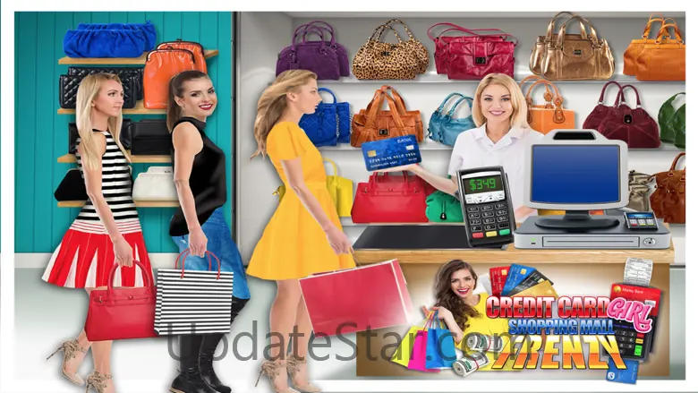 Shopping Mall Credit Card Girl 1.6