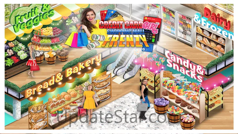 Shopping Mall Credit Card Girl 1.6