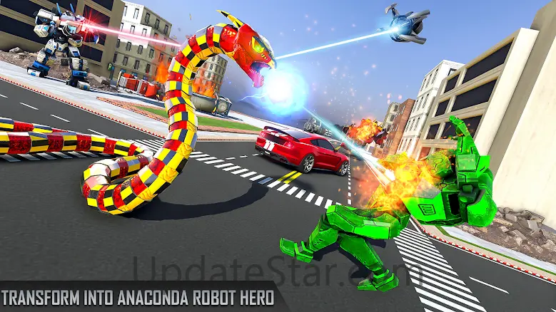 Anaconda Robot Car Robot Game 1.4