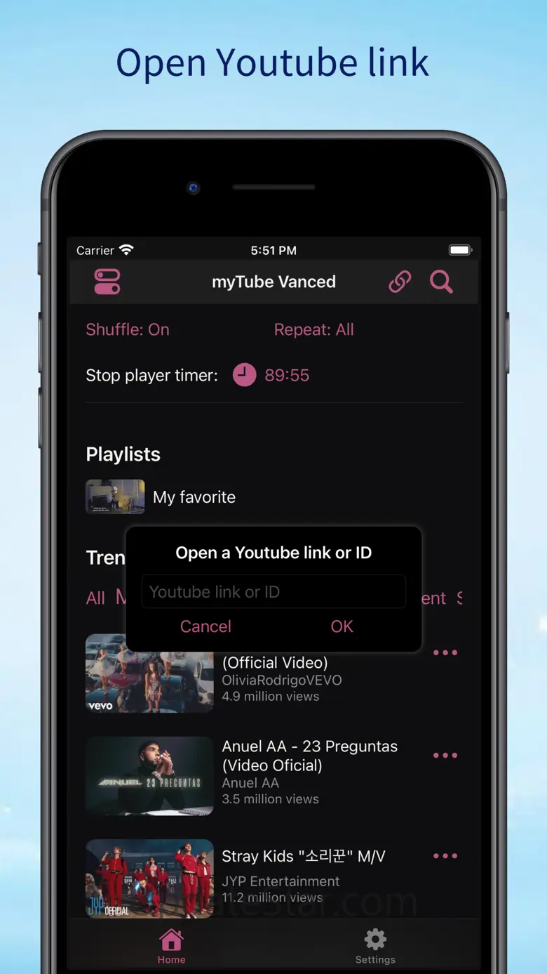 myTube Vanced - Trending video 2.8