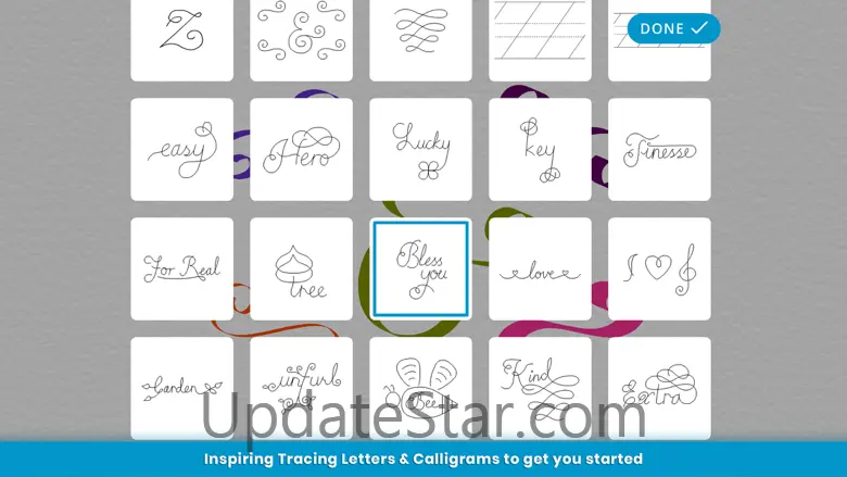 Calligraphy Tracing - Flourish 1.2.7