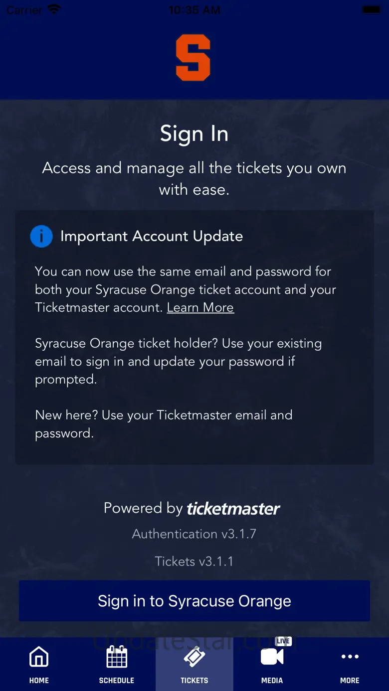 Syracuse Orange 3.2.1