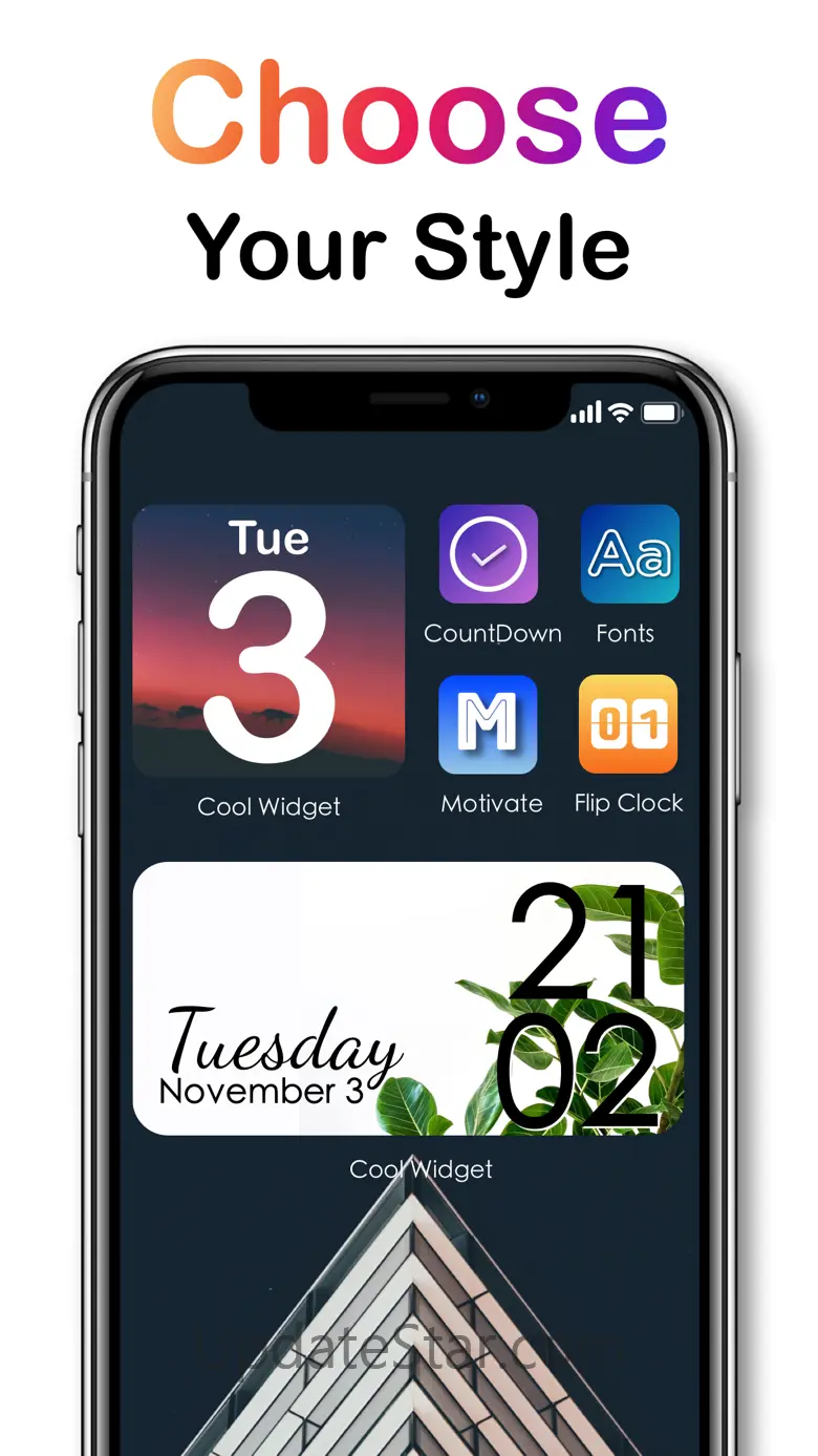 LockScreen Color Widget Cool 2.7