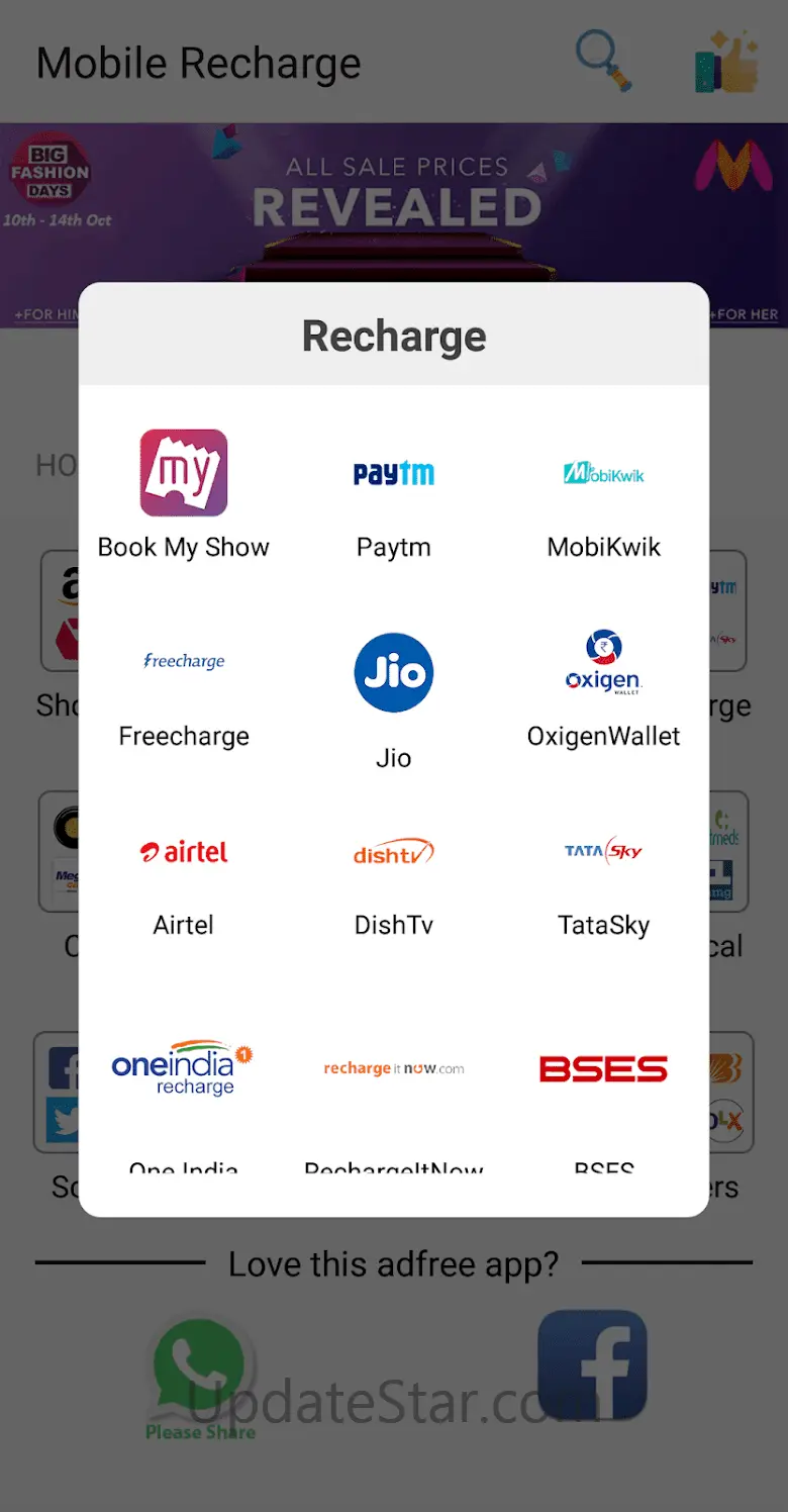 Mobile Recharge & Bill Pay - M 1.1