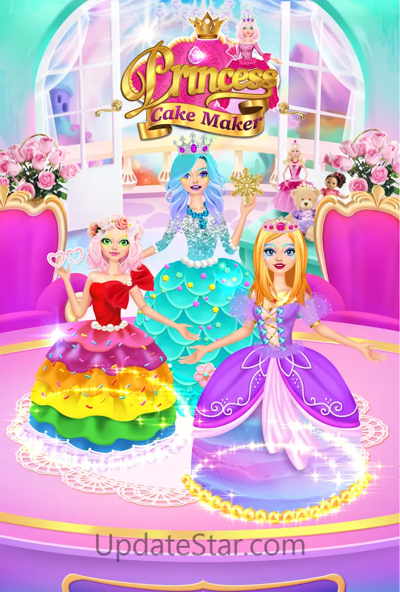 Rainbow Princess Cake Maker 2.5