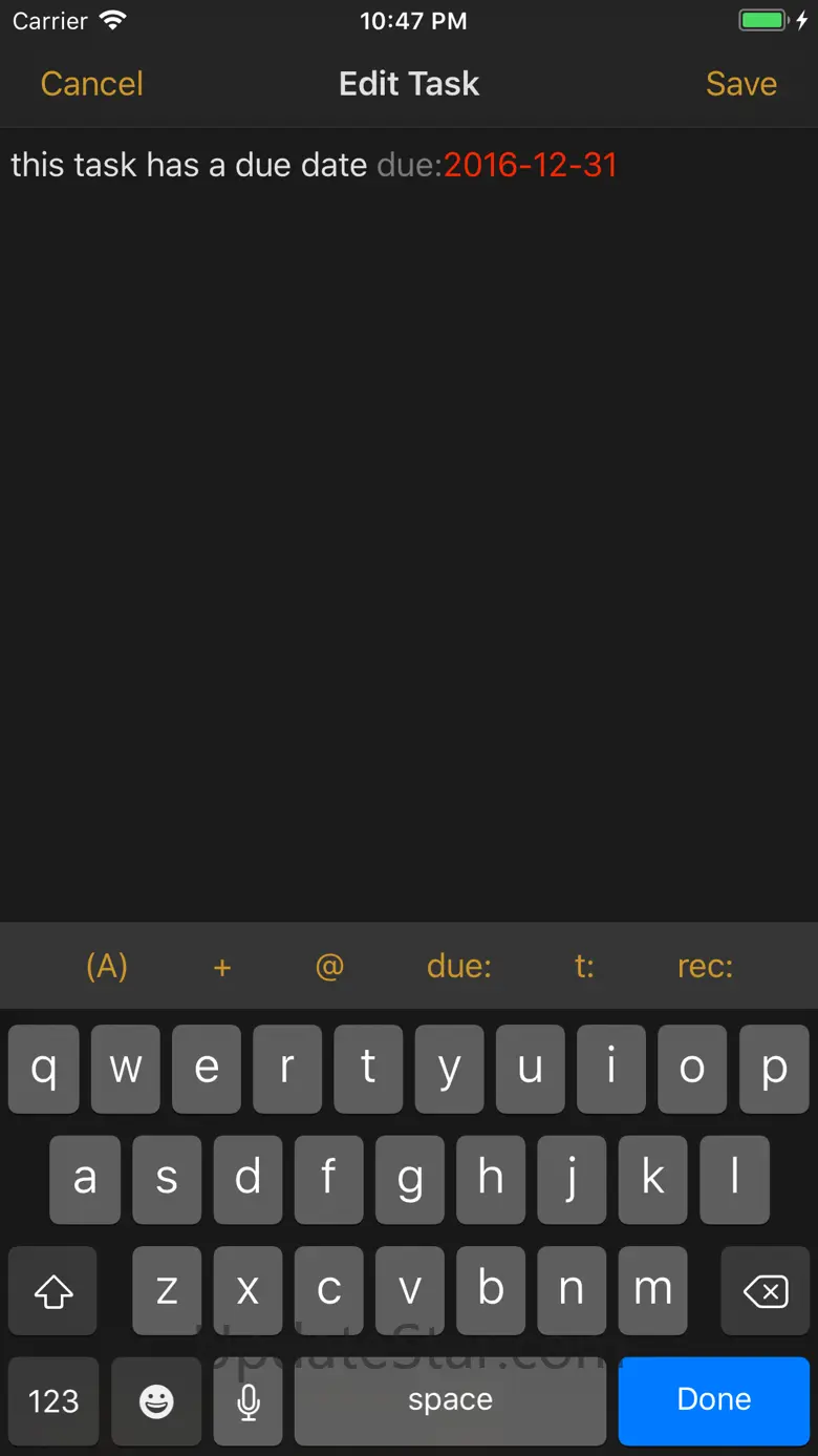 SwiftoDo for todo.txt 3.3.5