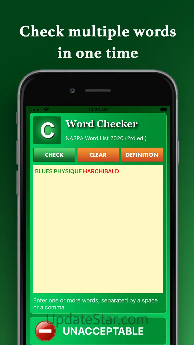 WordWise Validator: word judge 1.2.2