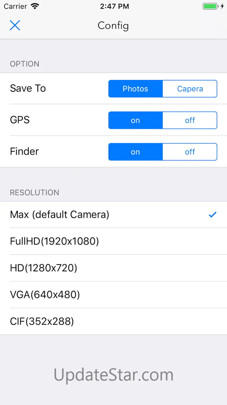 Capera  (HD camera) 8.1