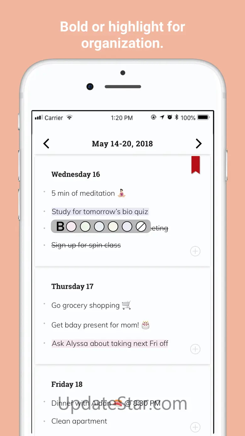 Listberry - agenda planner 3.5