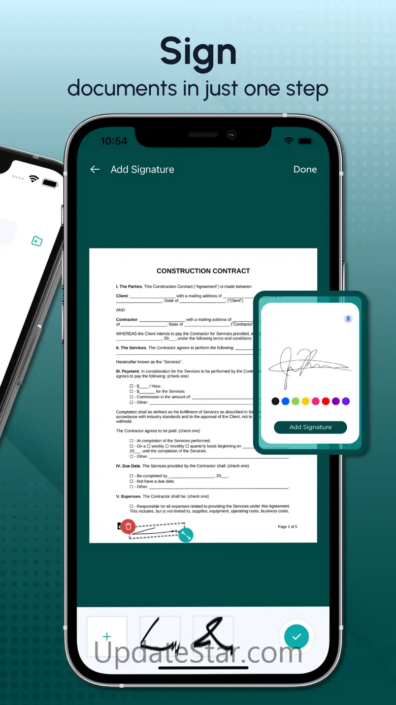 Mobile Document Scanner - Sign 1.3