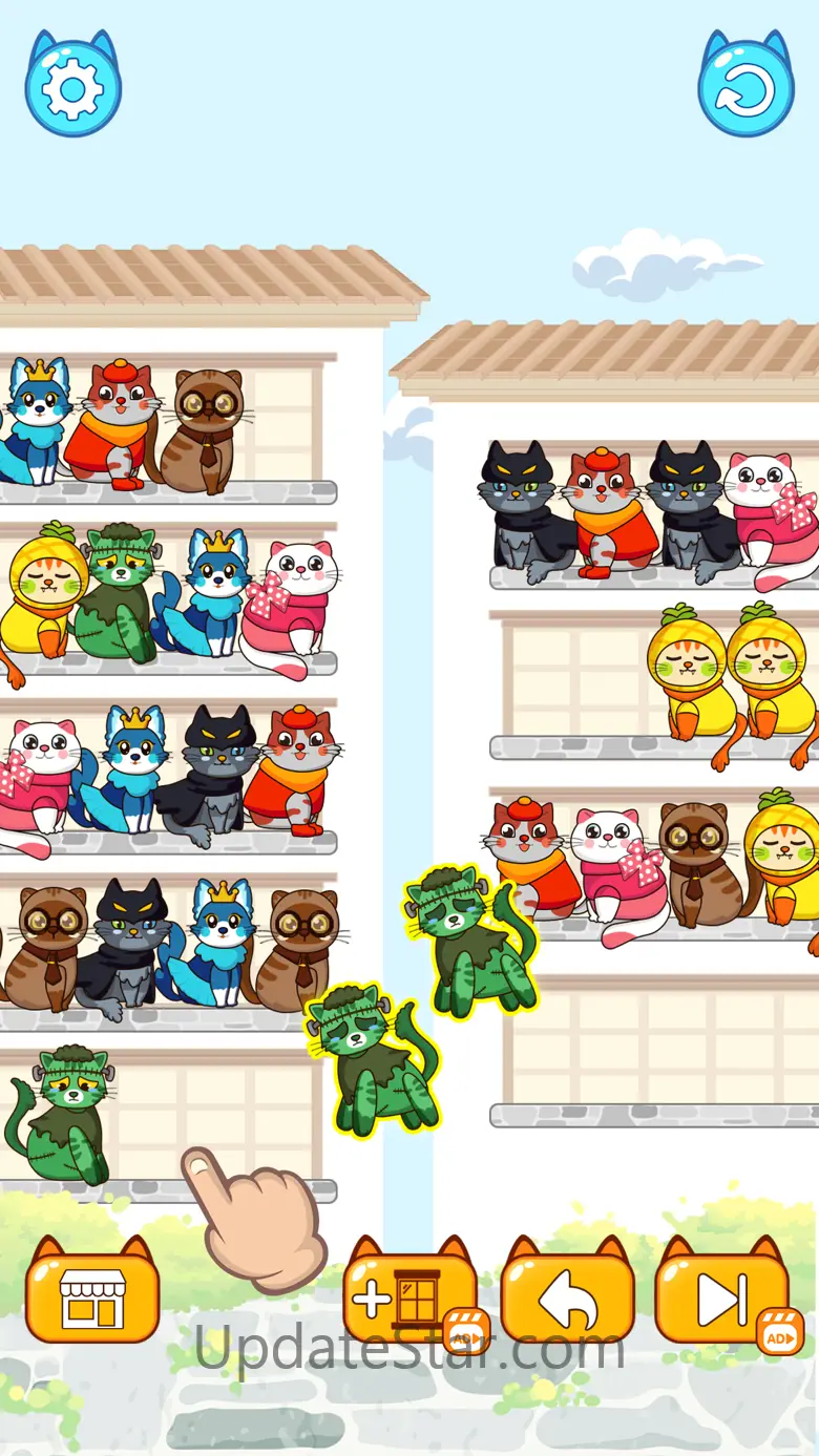 Cat Color Sort Puzzle 1.8
