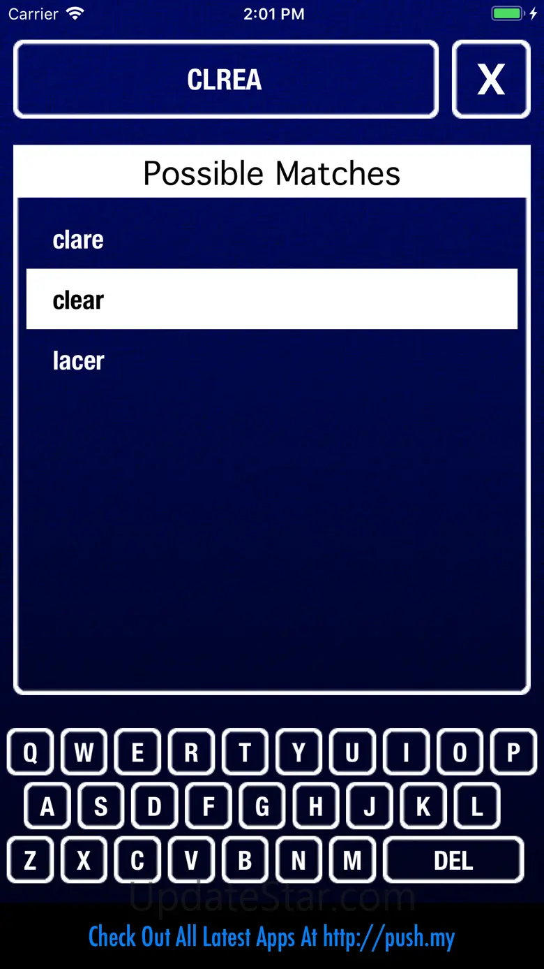 Word Scramble Solver 1.2